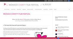 Desktop Screenshot of monacocharityfilmfestival.com
