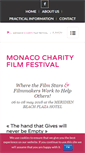 Mobile Screenshot of monacocharityfilmfestival.com